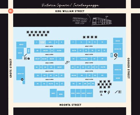 Map - Adelaide Central Market: The City of Adelaide's premier food ...