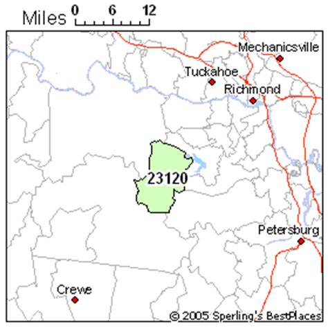 Zip 23120 (Moseley, VA) Rankings