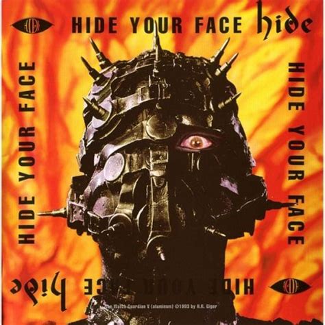 Reproduction of a Giger mask by Screaming Mad George for hide’s Hide Your Face solo record. | H ...