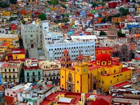 Download Mexico Town Colors House Man Made Guanajuato HD Wallpaper