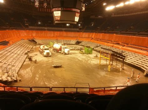 Inside the Saddledome this day 6 months ago : Calgary