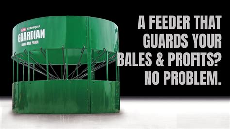 Guardian Round Bale Feeder | No Waste Hay Feeder | Arrowquip