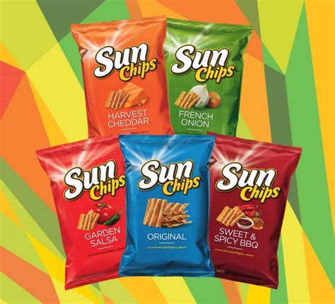 Sun Chips (officially styled as SunChips) is a brand of fried, rippled ...