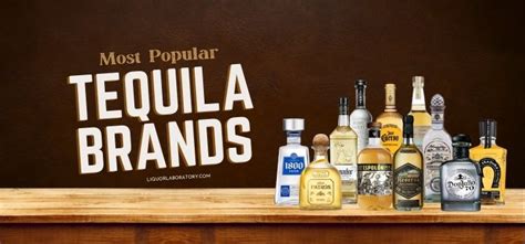 22 Most Popular Tequila Brands (2024 Edition)