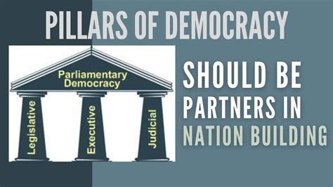 Pillars of democracy should be partners in nation building - PGurus