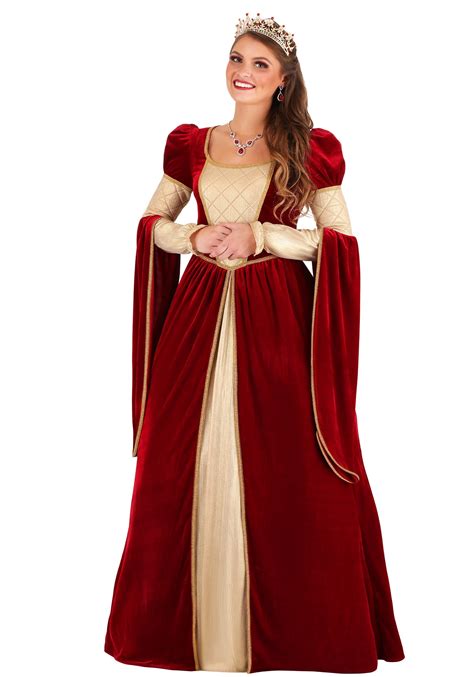 Regal Renaissance Queen Women's Costume | Historical Costumes