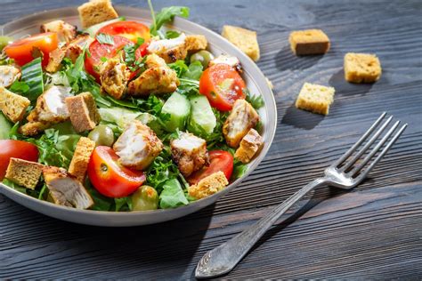 Salad With Chunks Of Meat · Free Stock Photo