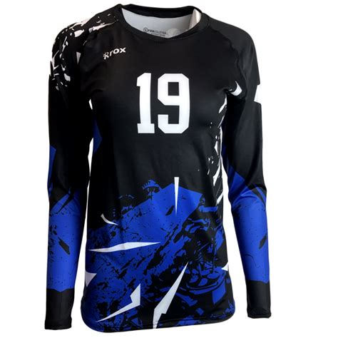 Shattered Custom Sublimated Women's Volleyball Jersey |Rox Volleyball