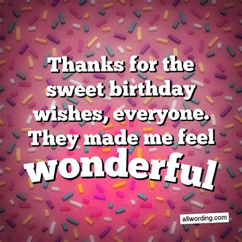 Birthday Thank You Messages Thanks For Birthday Wishe - vrogue.co