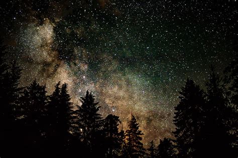 HD wallpaper: starry sky, dark, astronomy, space, nature, wallpaper 4k ...