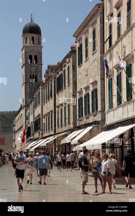 The Stradun, Dubrovnik, Croatia Stock Photo - Alamy