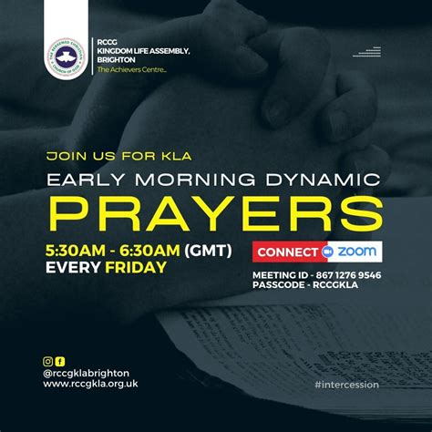 A prayer flyer design Church Design, Early Morning, Flyer Design ...