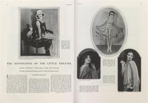 The Significance of the Little Theatre | Vogue | August 1, 1924