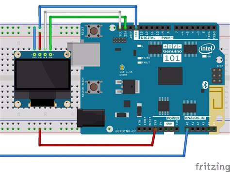 Oled Display with Arduino 101 - Arduino Project Hub