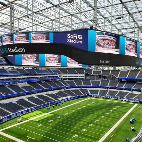 Samsung fits world's largest-in-sports LED videoboard at SoFi Stadium - SamMobile