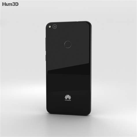 Huawei P8 Lite (2017) Black 3D model - Electronics on Hum3D