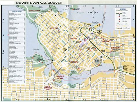 map of vancouver canada | Large Vancouver Maps for Free Download | High ...