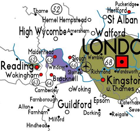 Maidenhead Map - United Kingdom