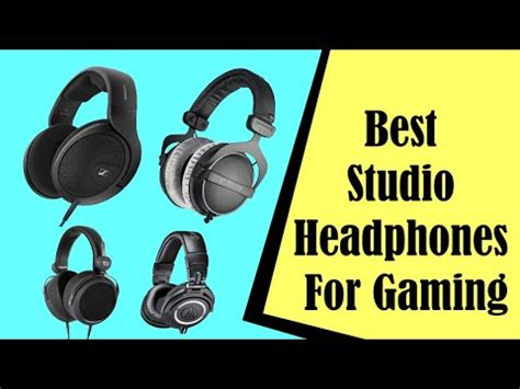 Best Studio Headphones For Gaming In 2023 - YouTube
