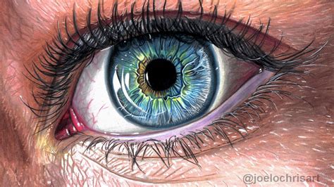 Hyper Realistic Eye Drawing at GetDrawings | Free download