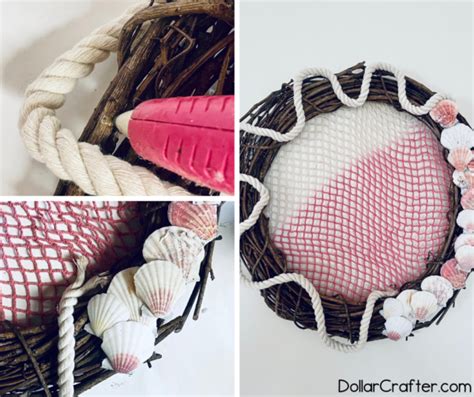 Bring the Beach to Your Front Door with This DIY Coastal Shell Wreath ⋆ ...