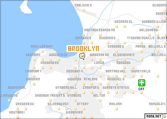 Brooklyn (South Africa) map - nona.net