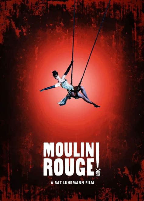 'Moulin Rouge ' Poster by Bo Kev | Displate | Moulin rouge, Minimal ...