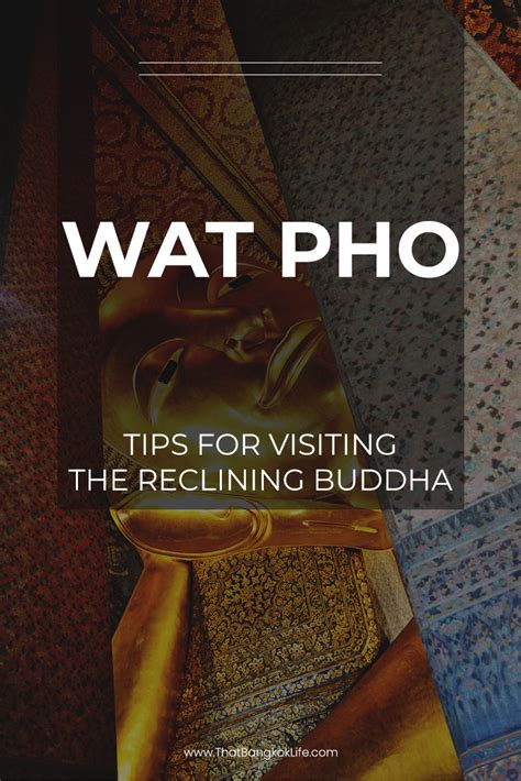 Visiting Wat Pho and the Reclining Buddha (2024) - That Bangkok Life