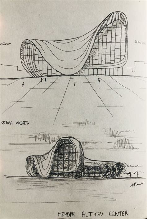 Zaha Hadid Sketch