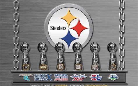 Pittsburgh Steelers 6 Time Super Bowl Champs - Steel beam wallpaper ...