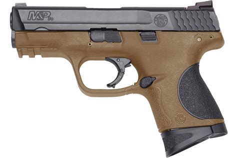 SMITH AND WESSON MP9C 9MM COMPACT FDE PISTOL @ Vance Outdoors