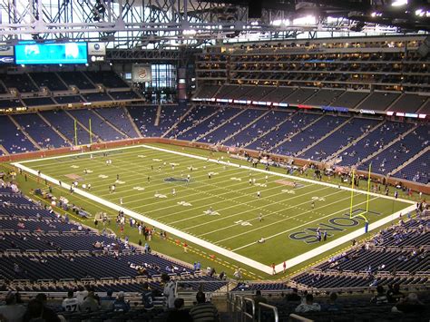 Ford Field in Detroit on September 10, 2006... | Ford field, Nfl ...