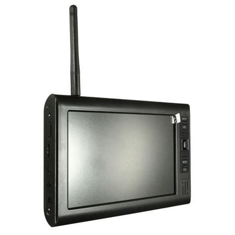 7inch ldc monitor dvr with 2 wireless cctv camera motion detect home ...