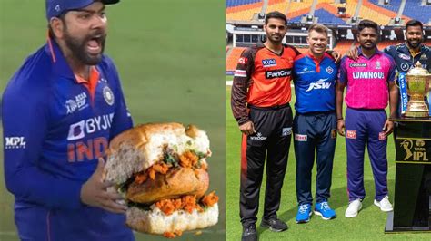 Vada pav khane gaye kya - Fans react angrily as Rohit Sharma misses captains photoshoot ahead of ...