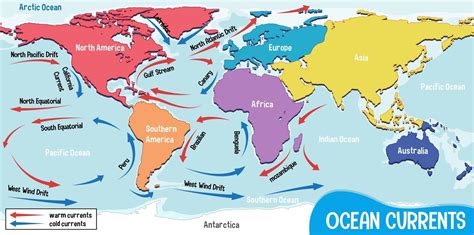 Ocean Current Map Of The World