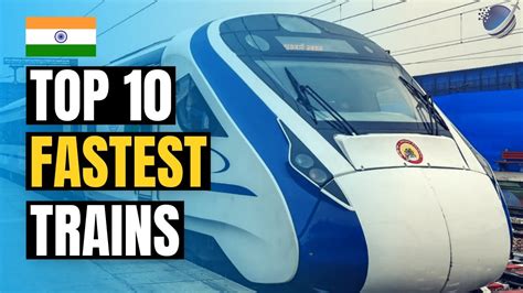 Top 10 Fastest Trains in India 2024 | Superfast Trains - YouTube