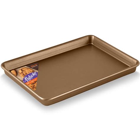 NutriChef Nonstick Cookie Sheet Baking Pan - Metal Oven Large Baking ...