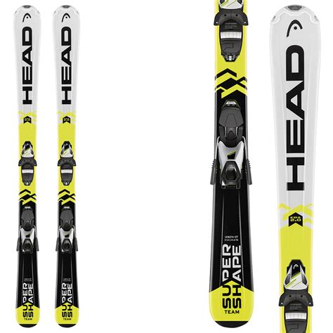 Ski Head Supershape Team + bindings SLR 4.5 - Junior skis | EN