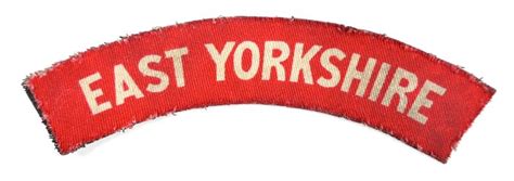 WorldWarCollectibles | British WW2 East Yorkshire Shoulder Title