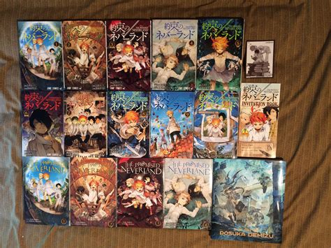 [manga] My entire The Promised Neverland collection! :) : r/thepromisedneverland