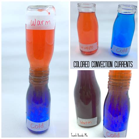 Colored Convection Currents Science Experiment | Convection currents, Heat transfer science ...