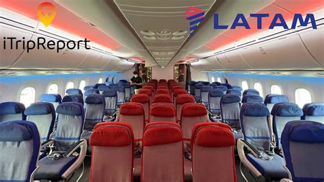 LATAM 787-9 Economy Class Trip Report - YouTube