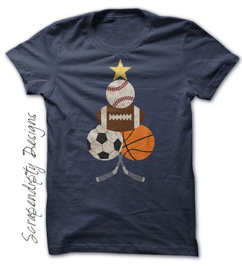 Christmas Tree Sports Shirt