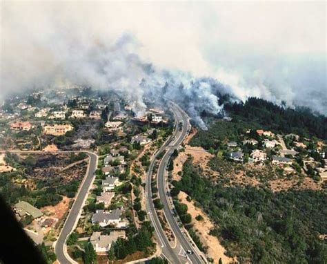 Live Fire Map Santa Rosa