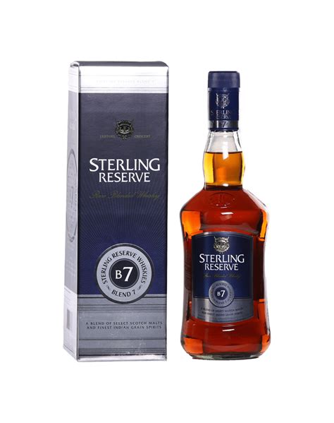 Sterling Reserve B7 Rare Blended Whisky - Gold Quality Award 2022 from ...