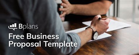 Free Business Proposal Template — Bplans