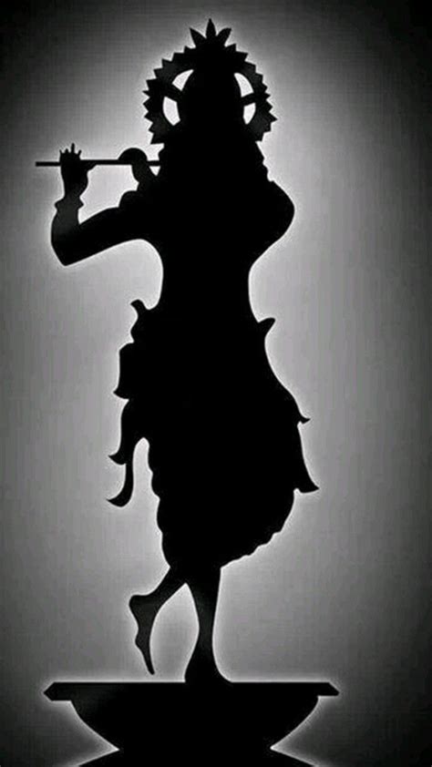 Sri krishna🕊🕊 | Religious illustration, Shadow painting, Religious ...