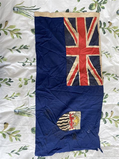 Federation of Rhodesia and Nyasaland flag this was a commemorative flag made in 1970 in Rhodesia ...