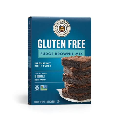 King Arthur Gluten Free Flour Brownie Mix, 17 oz - Walmart.com ...