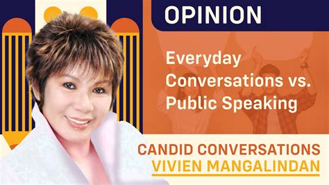 Everyday Conversations vs. Public Speaking